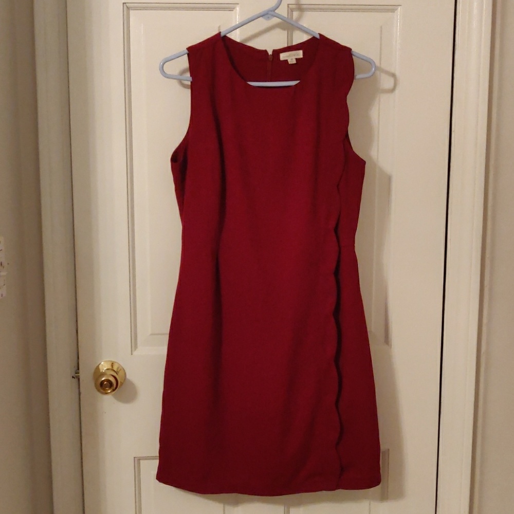 Red dress